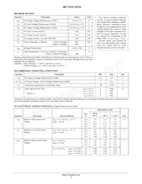 MC74HC393AFELG Datasheet Pagina 2