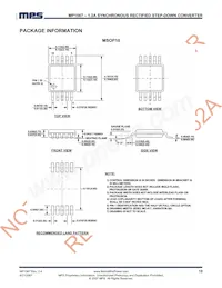 MP1567DK-LF數據表 頁面 10