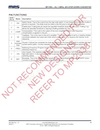 MP1584EN-LF Datasheet Pagina 4