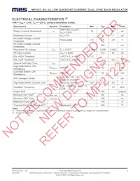 MP2122GJ-P Datasheet Pagina 3