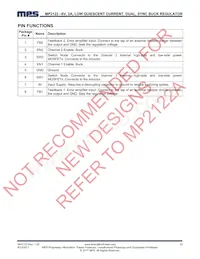 MP2122GJ-P Datasheet Pagina 10