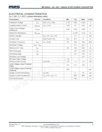 MP24943DS-LF Datasheet Pagina 3