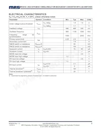 MP28163GQ-P Datasheet Pagina 3