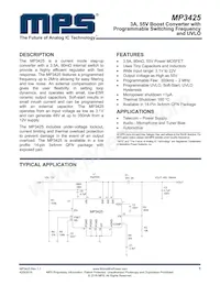 MP3425DL-LF-Z Datasheet Copertura