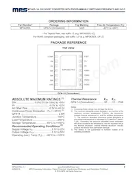 MP3425DL-LF-Z Datasheet Pagina 2