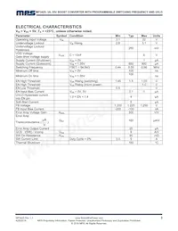 MP3425DL-LF-Z Datasheet Pagina 3