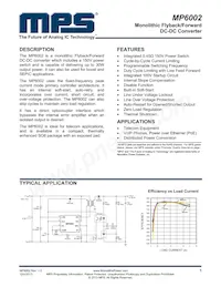 MP6002DN-LF Datasheet Copertura