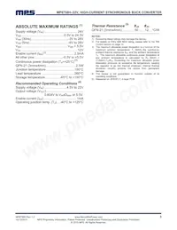 MP8758HGL-P Datasheet Pagina 3