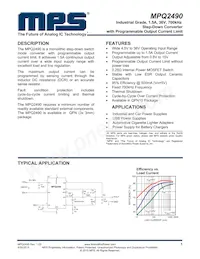 MPQ2490DS-LF Datasheet Copertura