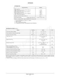 NCN4555MNG Datasheet Page 4