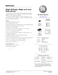 NCP5304PG Datasheet Cover