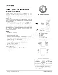 NCP5359DR2G Datasheet Copertura