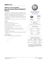 NCP81151MNTBG Datasheet Copertura