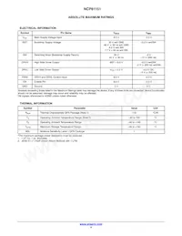 NCP81151MNTBG Datasheet Pagina 4