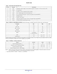 NCP81168MNTBG Datasheet Page 3