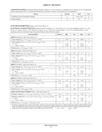 NCV2575D2TADJR4G Datenblatt Seite 3