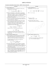 NCV2575D2TADJR4G數據表 頁面 12
