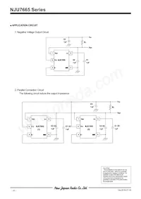 NJU7665AF-TE1# Datenblatt Seite 4