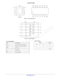 NLSV4T244EDR2G數據表 頁面 2