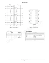 NLSV8T244MUTAG Datasheet Pagina 2