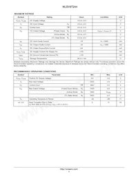 NLSV8T244MUTAG Datasheet Pagina 3