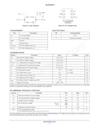 NLSX5011BMX1TCG Datasheet Page 3
