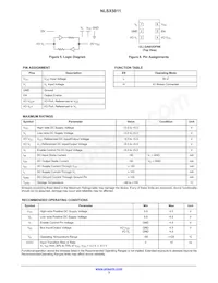 NLSX5011BMX1TCG Datasheet Pagina 3