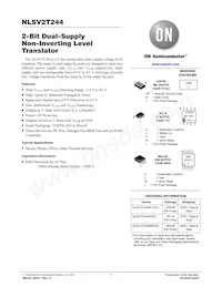 NLVSV2T244DMR2G Datenblatt Cover