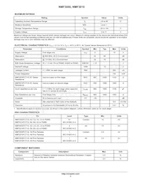 NMF3010FCT1G Datasheet Page 5