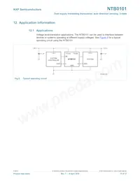 NTB0101GN Datasheet Pagina 15