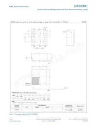 NTB0101GN Datasheet Pagina 20