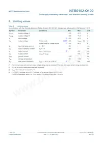 NTB0102GD-Q100H Datenblatt Seite 4