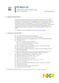 PCA85132U/2DB/Q1 Datasheet Copertura