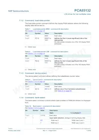 PCA85132U/2DB/Q1 Datasheet Pagina 7