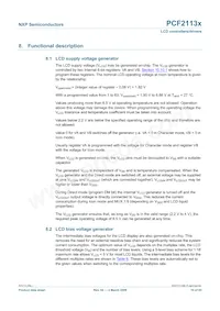 PCF2113AU/10/F4 Datasheet Pagina 10
