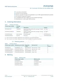 PCF8576DT/F2 Datenblatt Seite 2