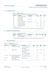 PSSI2021SAY Datasheet Pagina 4