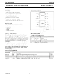 PTN3311D Datasheet Pagina 2