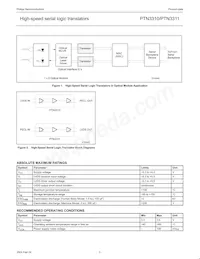 PTN3311D Datasheet Pagina 3