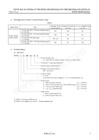 S-8351C50UA-J7JT2U Datasheet Pagina 5