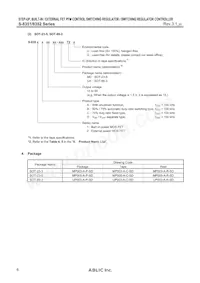 S-8351C50UA-J7JT2U Datasheet Pagina 6