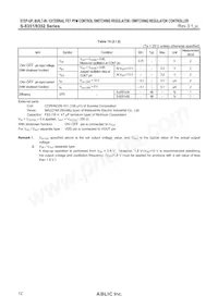 S-8351C50UA-J7JT2U Datasheet Pagina 12