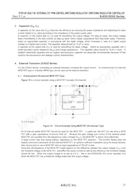 S-8351C50UA-J7JT2U Datasheet Pagina 21