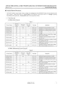 S-8354H27UA-JWMT2U Datenblatt Seite 3