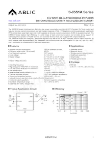 S-85S1AB20-I6T1U Datasheet Copertura