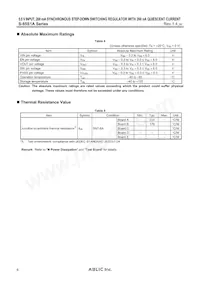 S-85S1AB20-I6T1U Datasheet Pagina 6