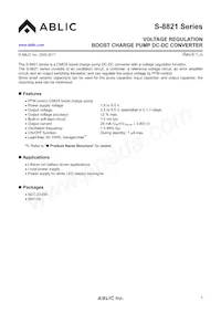 S-882145AMH-M2UTFG Datasheet Copertura