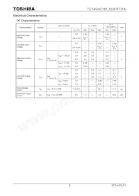 TC74VHC163FT(ELK Datasheet Pagina 6