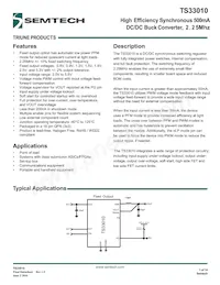 TS33010-M000QFNR Datenblatt Cover