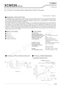 XCM526BD9ADR-G Datenblatt Cover